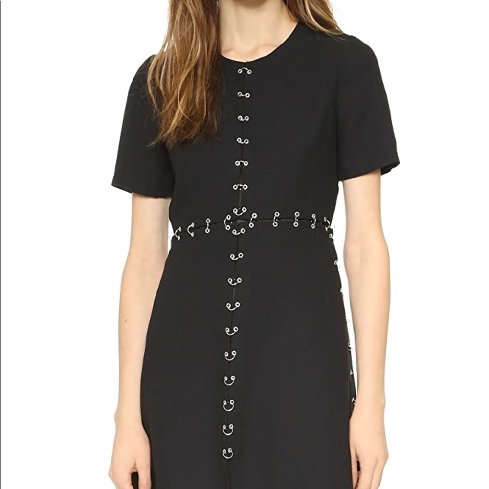 The Kooples Black Chainlink Dress